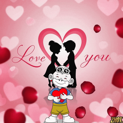 Love You Bunches GIF by Zhot