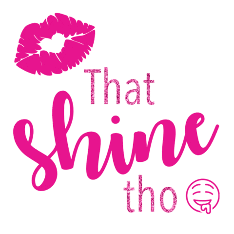 Shine Shiny Hair Sticker by The Glam Shack Co.