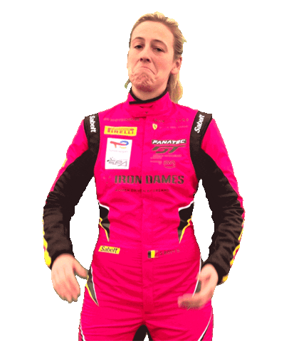 Ironlynx giphyupload ferrari iron dames iron lynx Sticker