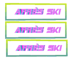 Snowboarding Apres Ski Sticker by Lifestylez Tours