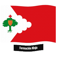 Flag Spain Sticker by Formación Ninja