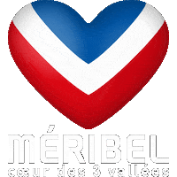 meribel3vallees mountain alps montagne savoie Sticker