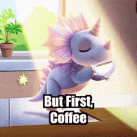 Coffee Morning GIF by Divineasaur