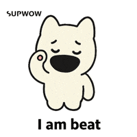 Tired Dog GIF by SUPWOW