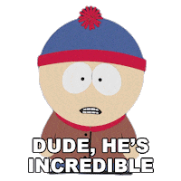 Stan Marsh S8E4 Sticker by South Park