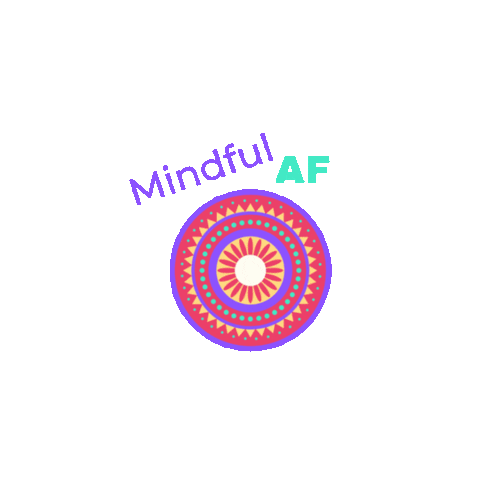 mymindfulyear giphyupload zen mandala mindfulness Sticker