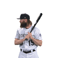 charlie blackmon Sticker by Colorado Rockies