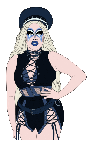 Drag Queen Sticker by Sam
