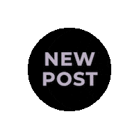New Post Sticker by Homemade Events