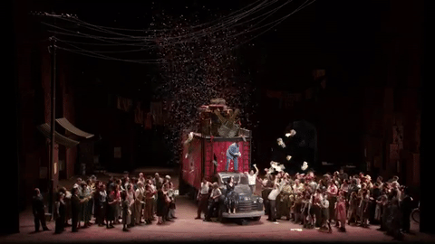 performing make it rain GIF by The Metropolitan Opera