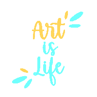 spradaart art instagram artist quote Sticker