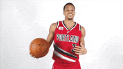 Portland Trail Blazers Smile GIF by NBA