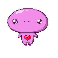Pixel Love Sticker