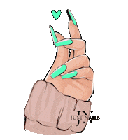 justnails_official hand nails gel gelnails Sticker