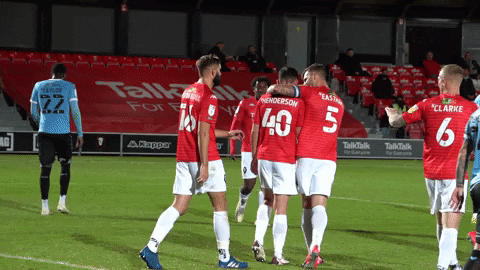 Football Celebrate GIF by Salford City FC