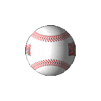 Ball Sticker by Senago Baseball