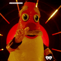 No No No Finger Wag GIF by The Masked Singer UK & The Masked Dancer UK