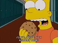 bart simpson love GIF
