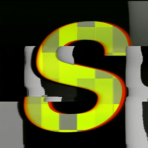 Glitch Alphabet GIF by #BASILIO