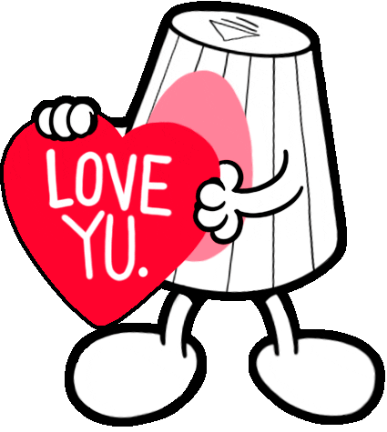 Graffiti Love Sticker by Yubia