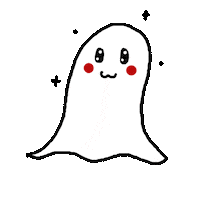 Halloween Ghost Sticker