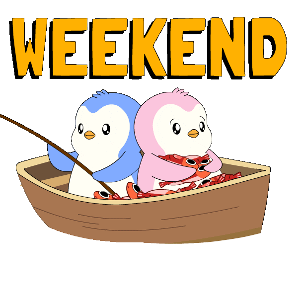 Friday Couple Sticker by Pudgy Penguins