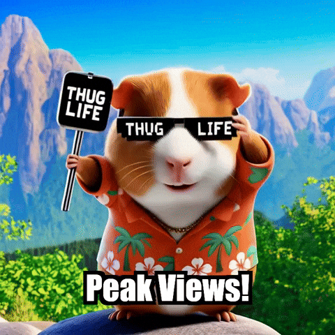 Hiking GIF by Guinea Gambino