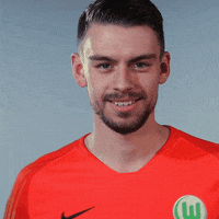 football smile GIF by VfL Wolfsburg
