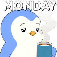 Monday Morning Penguin GIF by Pudgy Penguins