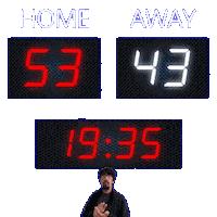 43 Away Sticker