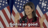 Happy Nikki Haley GIF by PBS NewsHour