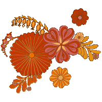 Flower 70S Sticker by Nine Lives bazaar