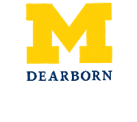 Umdearborn Sticker by University of Michigan-Dearborn