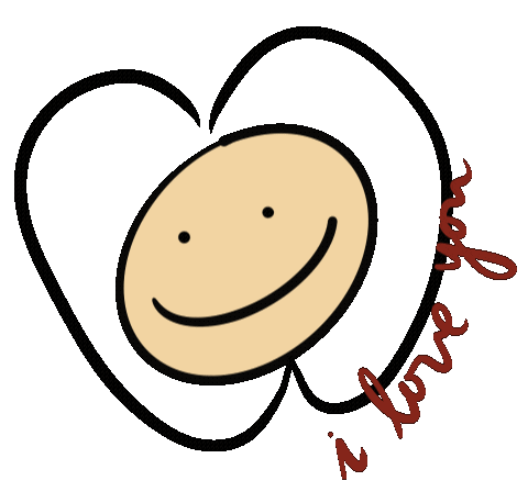 Happy I Love You Sticker by Regina Awang