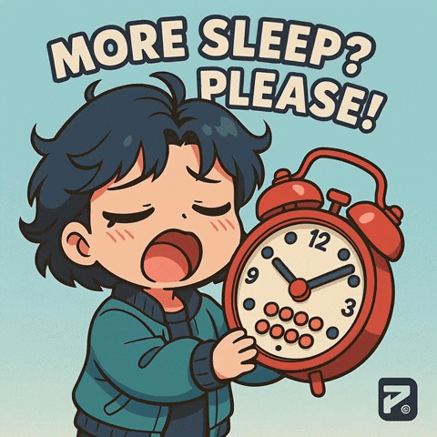 Tired Wake Up GIF by Persona