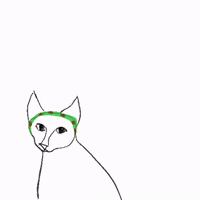 Christmas Cat GIF