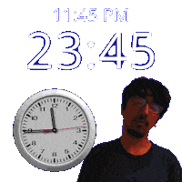 11 Pm Sticker