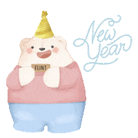 New Year Boho Sticker by FLINT BABY SHOP