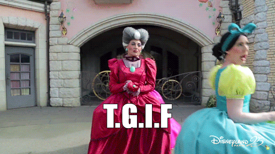 Happy Friday GIF by Disneyland Paris