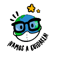 En Casa Earth Sticker