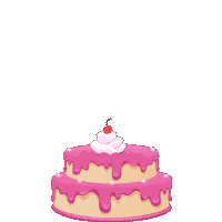 Birthday Cake Sticker