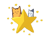 Good Night Star Sticker