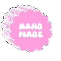 Handgemaakt Sticker