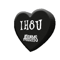 Love You Sticker by The Addams Family