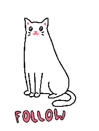 Following Follow Me Sticker