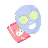 Mascarilla Sticker by Oh Lala Cali