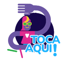 High Five Toca Aqui Sticker by Stix