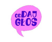 Text Voting Sticker