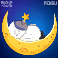 Good Night Sleeping GIF by Pudgy Penguins