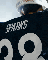 Virginia Football Sparks GIF by Virginia Athletics